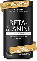 Beta Alanina Pura 1 Kg ELLYM NUTRITION Performance Para Treino e Recuperação Muscular Pós Treino