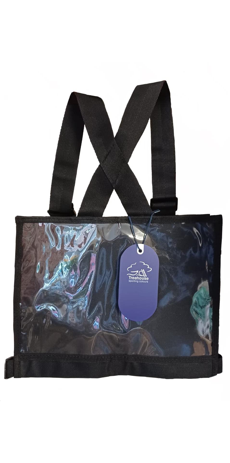 Treehouse Sporting Colours Competition Number Bib - Black