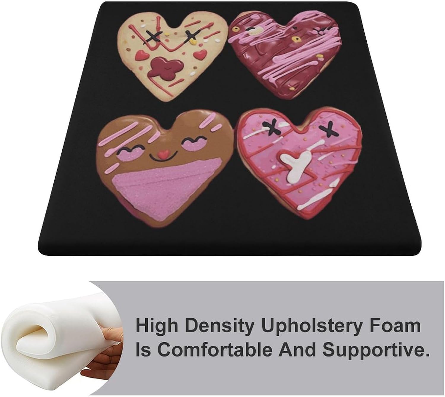 Xoxoes Floor Pillow Meditation Yoga Cushion Square Chair Cushion Pillows Seating for Adults