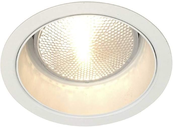 Lytecaster Rec Cone Reflector Trim in Aluminum Finish: White