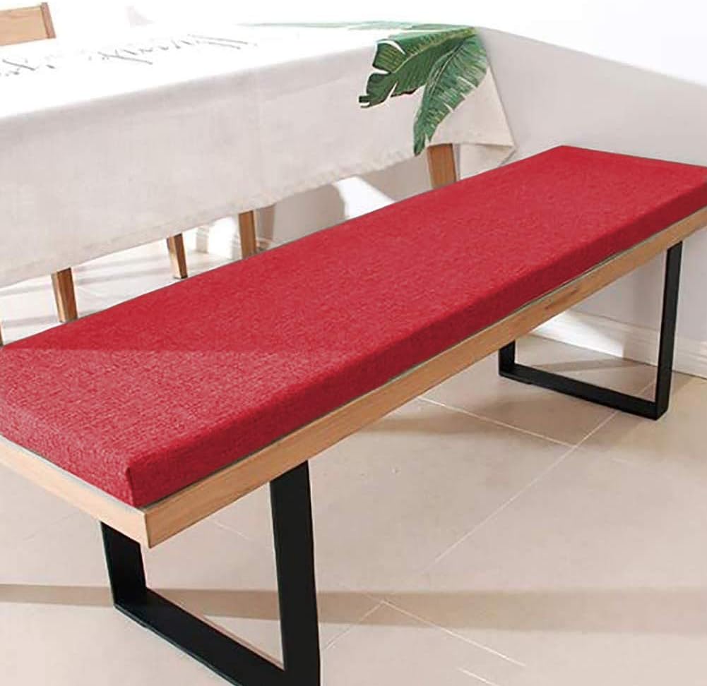 Garden Bench Cushion with Fixing Straps,80 x 30cm,Thick