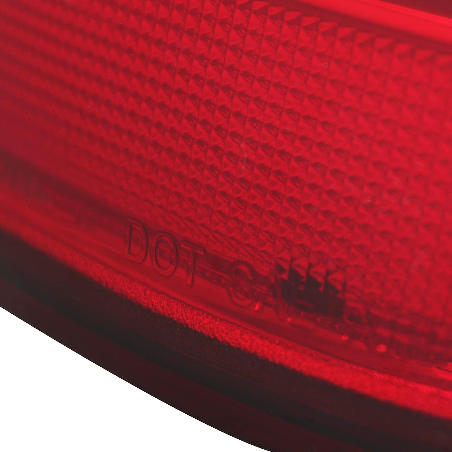 SPEC-D TUNING Red LED Bar Tail Lights Compatible with 2004-2007 BMW E60 5-Series 4 Door Models, Left + Right Pair Assembly