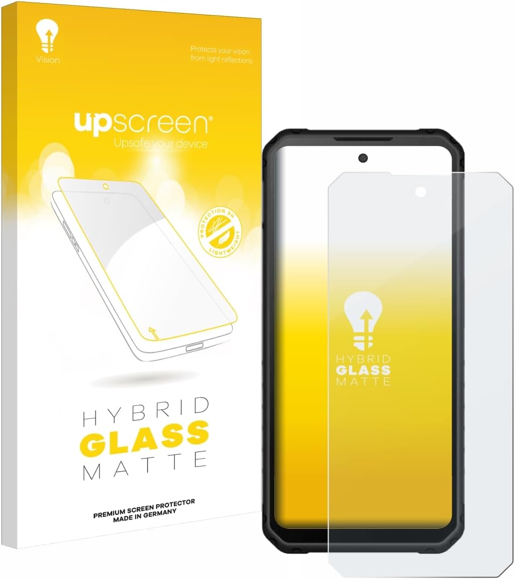 upscreen Matte Screen Protector Glass Film Compatible with iiiF150 Raptor LTD - Anti-Glare, Anti-Fingerprint, 9H Glass Protection