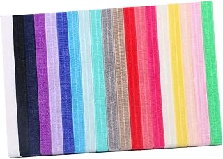 20pcs Headband Little Girl Headbands Infant Headbands Stretchy Hair Bands Elastic Headband for Baby Elastic Fold over Baby Girl Headbands Hair Ring Hair Accessories Fold Child