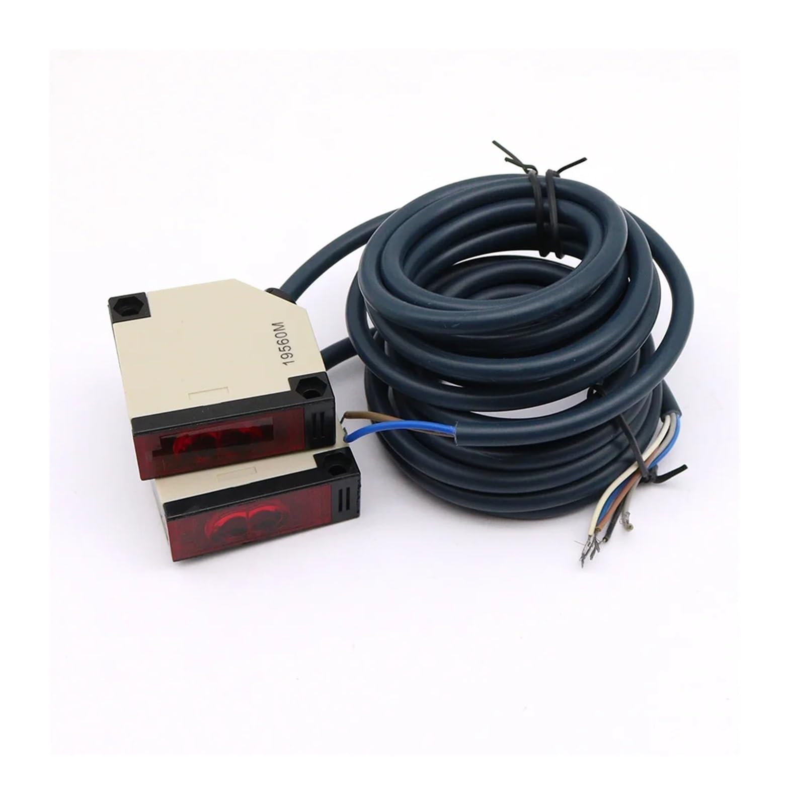 E3JK-5DM1 E3JK-5L DC12-24V/AC90-250V Interruptor de sensor fotoeléctrico infrarrojo, distancia de detección: 5 m (CA 90-250 V)