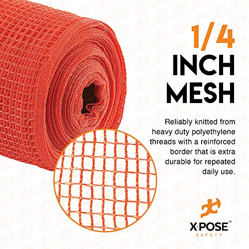 image for Xpose Safety Construction Safety Debris Netting - 150 Ft Temporary Mat