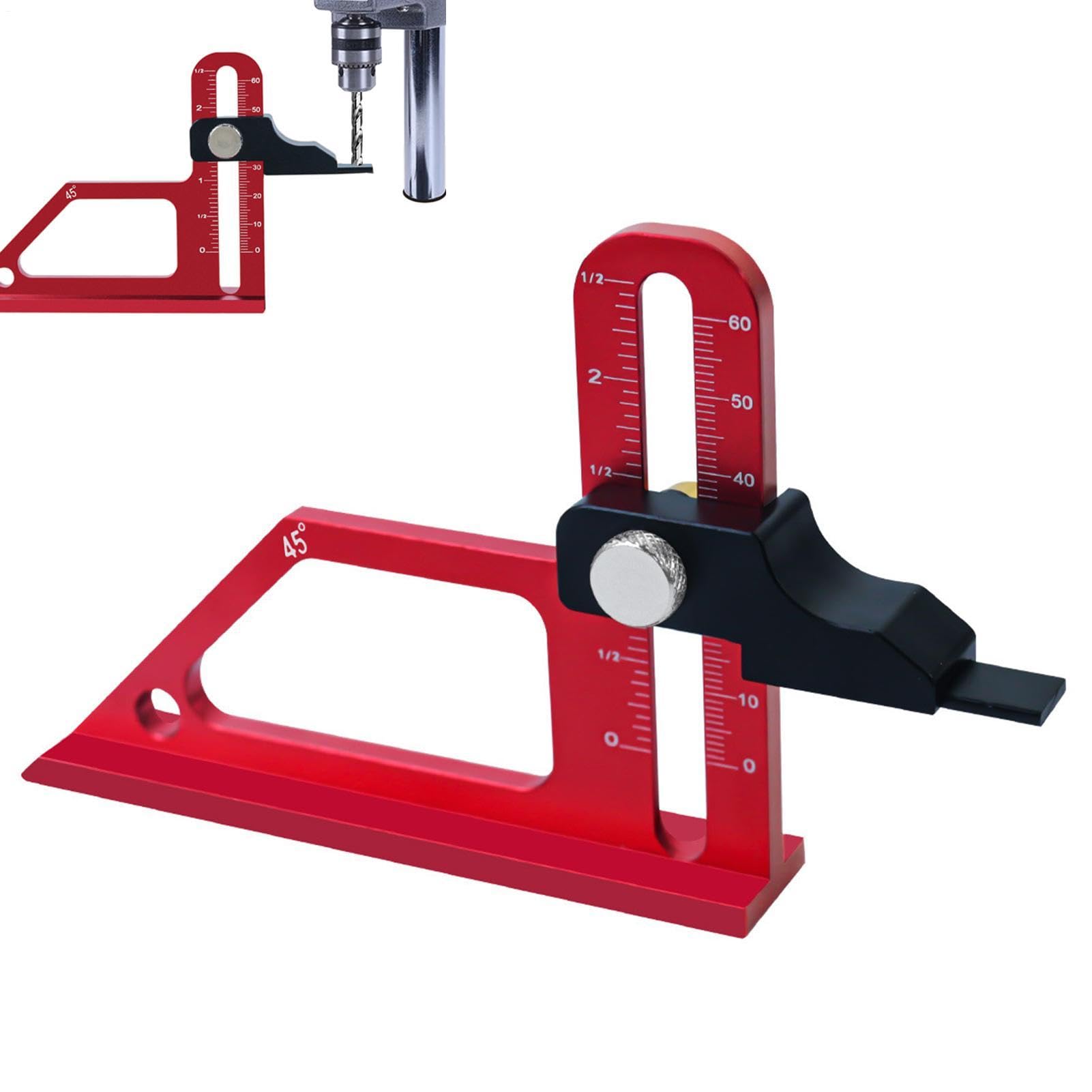 Woodworking Height Gauge Multi-Functional Hollow Rust-Proof Wear-Resistant