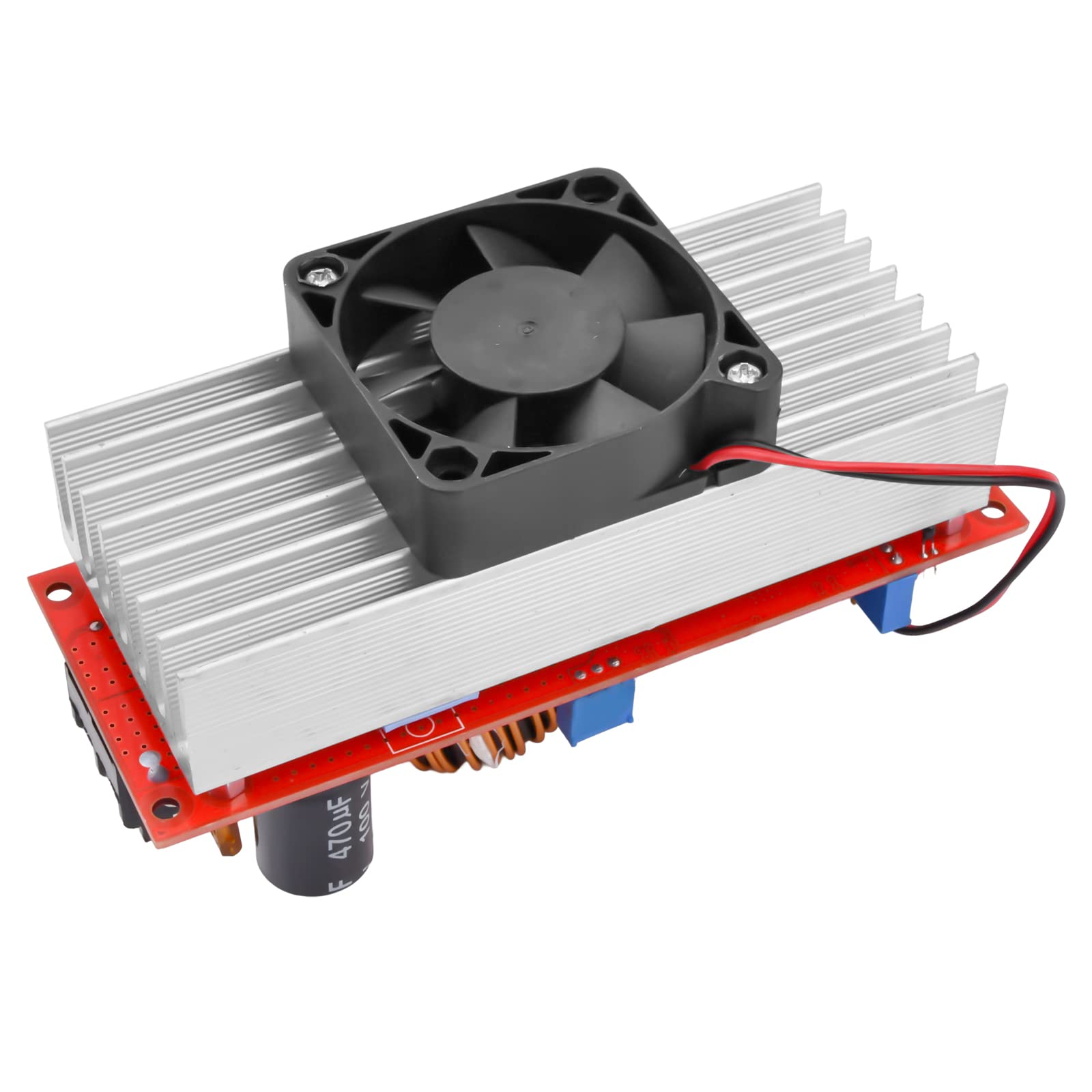 Aideepen Convertidor de impulso de 1800 W, 40 A, CC CC, convertidor ascendente, módulo de alimentación constante, 12-60V hasta 12V-90V