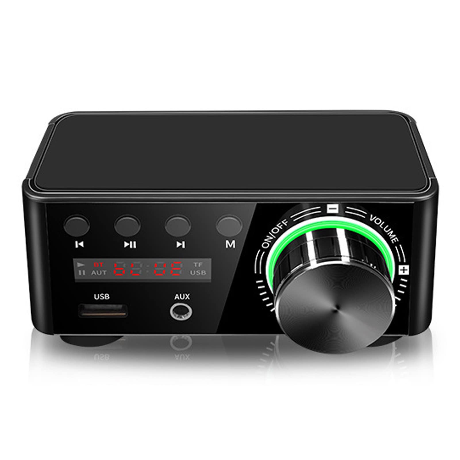 Mini Wzmacniacz mocy 50W Bluetooth 5.0 DC9V-24V Klasa D Home HiFi Stereo Wzmacniacz Do Komputera Telefon komórkowy