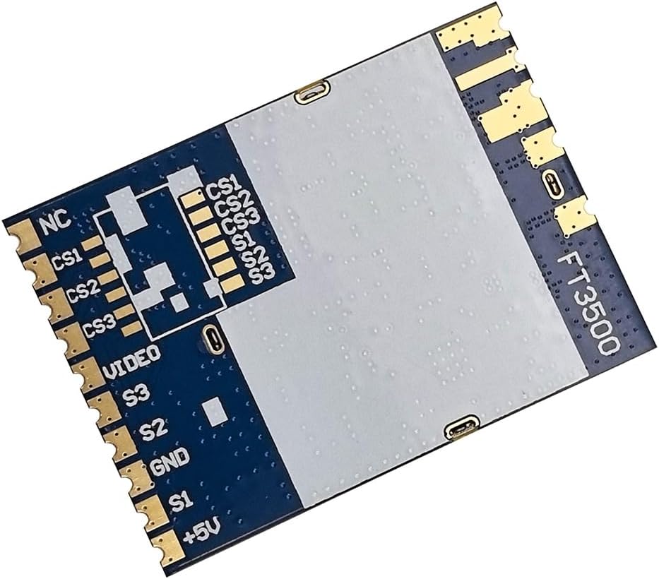 FT3500 3.3GHz VRX Receiver Module 64CH FPV Analog Wireless Video Receiver Module FPV Analog Wireless Video Receiver Module