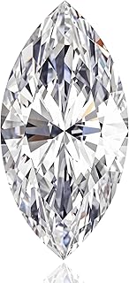 0.5-5 Carat Marquise Cut Moissanite Loose Stone D Color VVS1 Clarity Diamond Gemstone for Jewelry Making with GRA Certificate