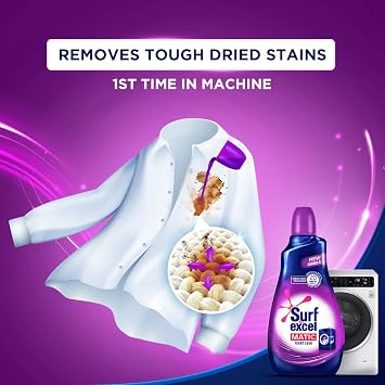 Surf Excel Matic Liquid Detergent Front Load - 500 ml