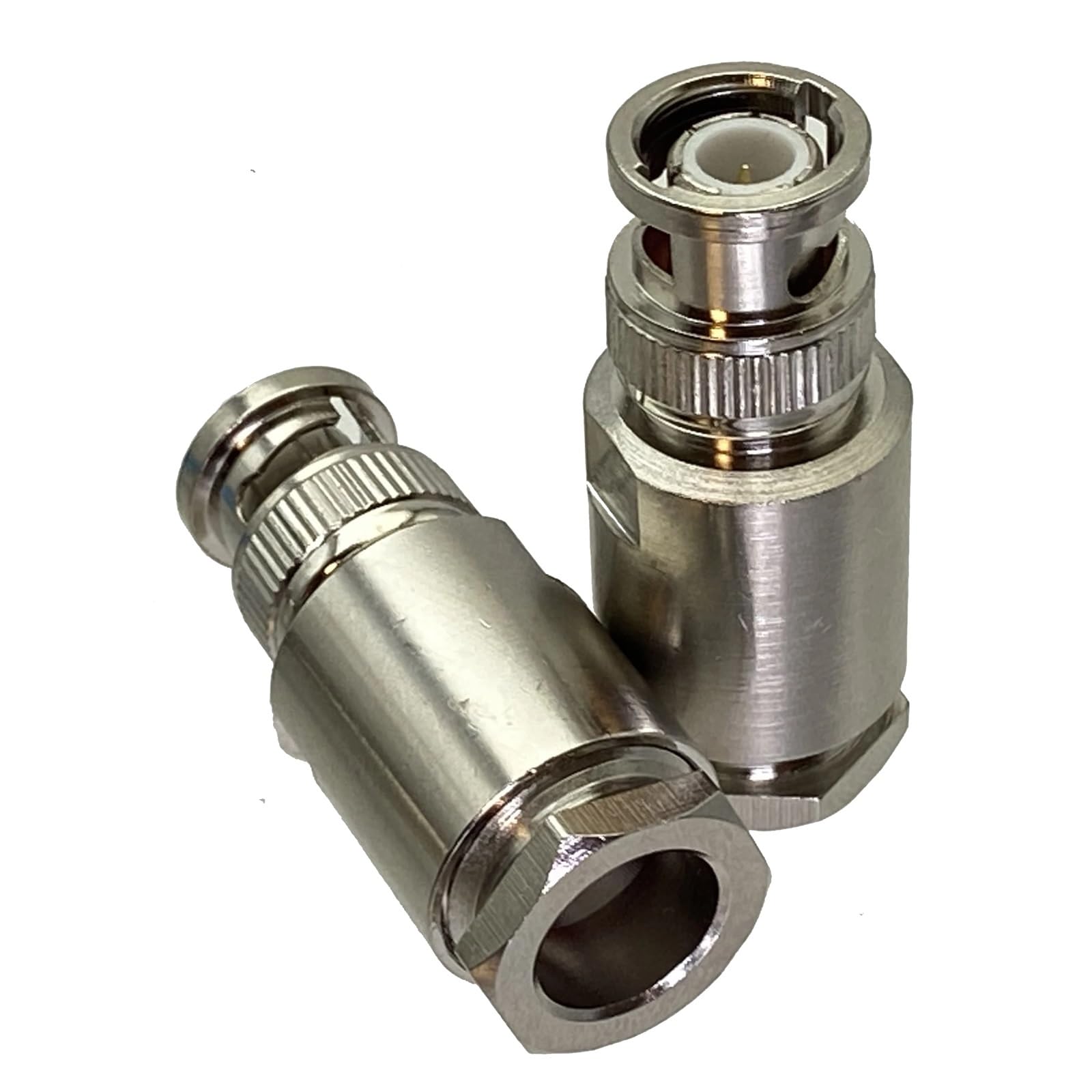 Złącze męskie BNC Clamp RG174 RG316 / RG58 RG142 / RG8X / RG5 RG6 / RG8 LMR400 RF Adapter Prosty i Kąt Prosty (Dla RG5 RG6)