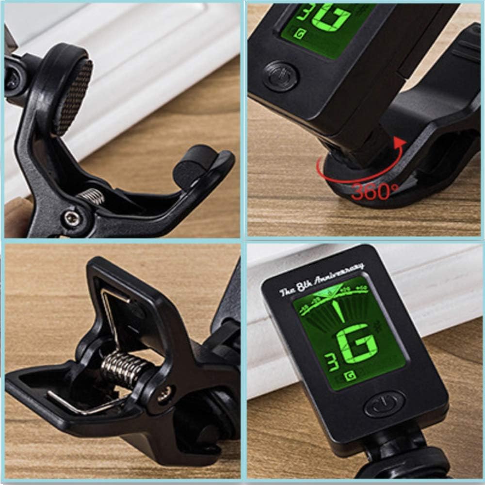 Guitar Tuner,Aoiutrn Digital Electronic High Precision Calibration