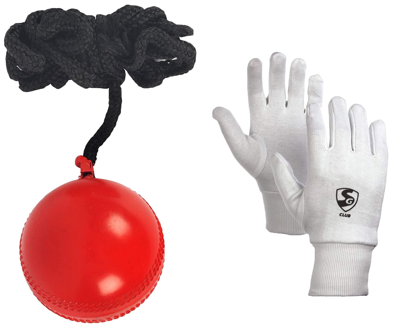 SG Iball Synthetic Hanging Ball, Adult, (Red) Standard Size-image-29