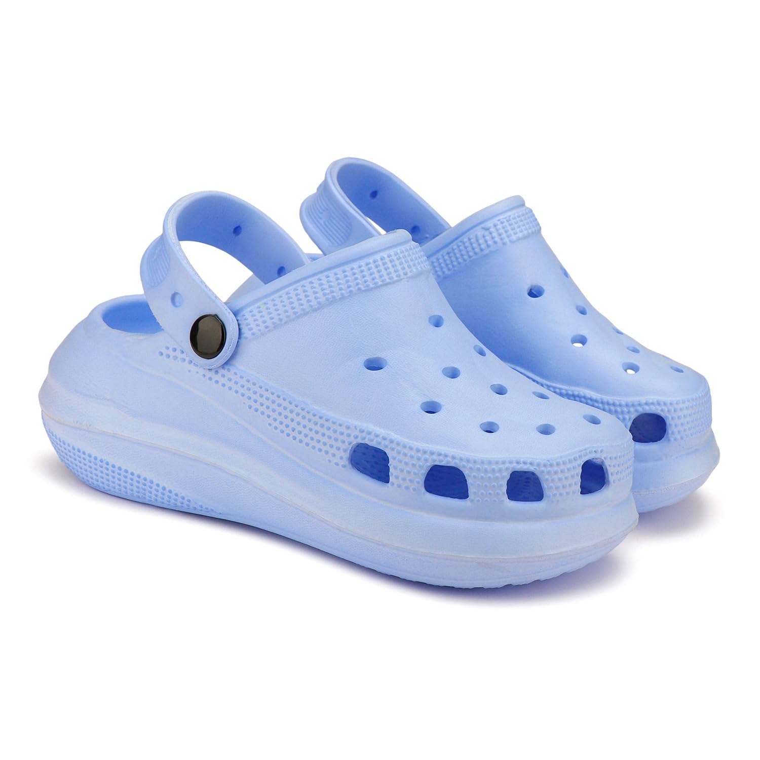 BERSACHE Comfortable Stylish Fashionable Clog Sliders for Women (Blue) (B0CH35VNZ2) Amazon Price History, Amazon Price Tracker