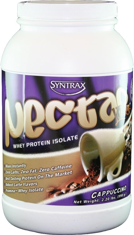 Syntrax Nectar Whey Protein Isolate Powder Cappuccino 2