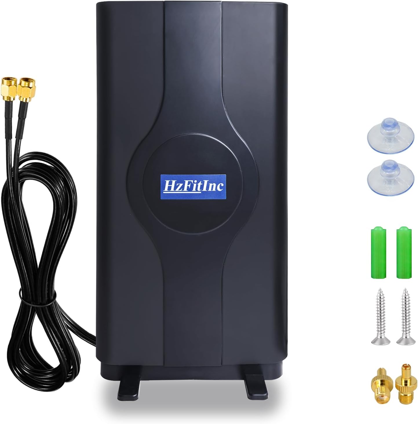 5G 4G LTE Antenna 600-6000MHz 2x2 MIMO External Omni Directional Antenna Compatible with Netgear M5 M6 Verizon, AT&T, Sprint, T-Mobile Routers, Includes TS9 & SMA Connector