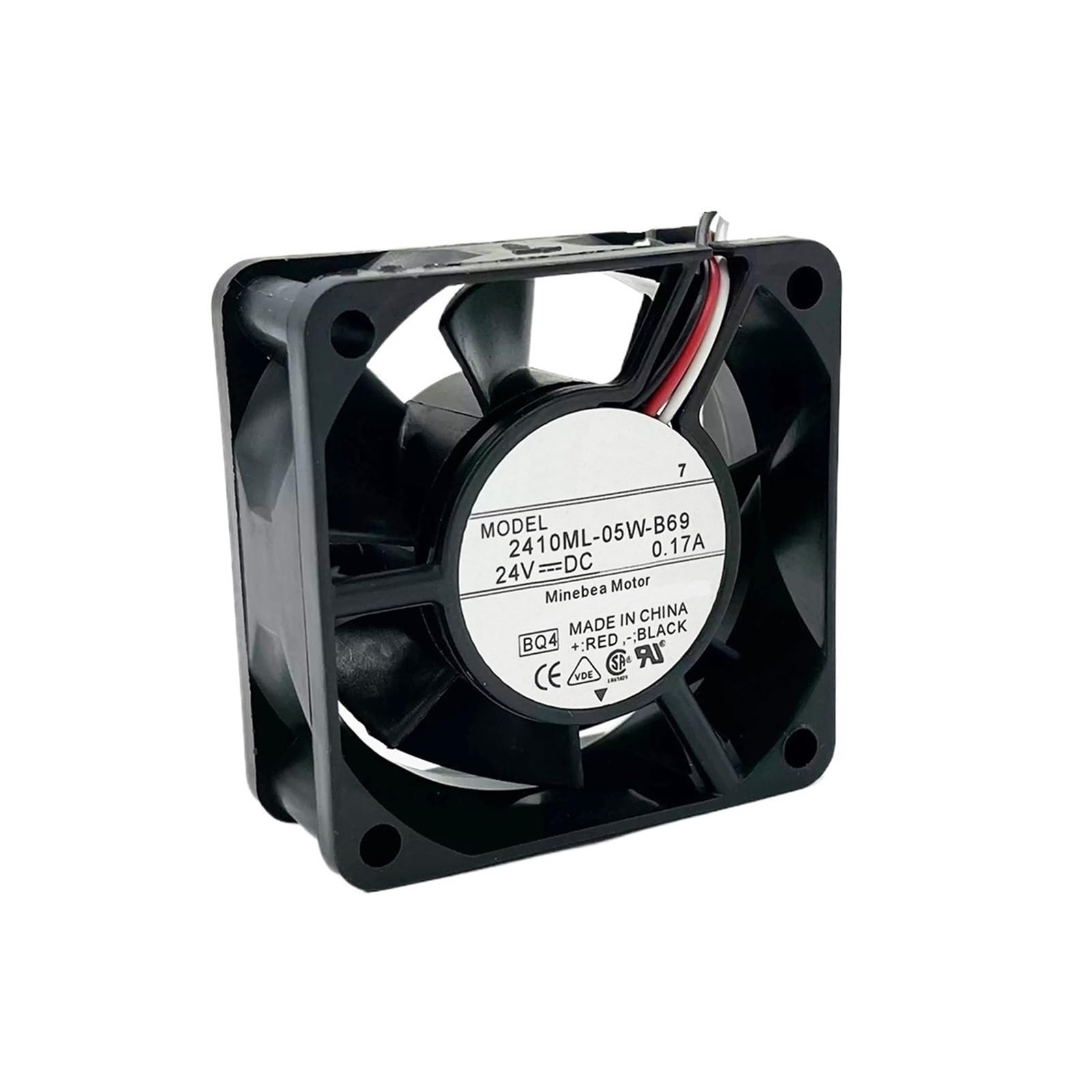 YLPWKMVZ Radiator Case 2410ML-05W-B59 24VDC 0.13A 60 * 60 * 25mm Fan A90L-0001-0508