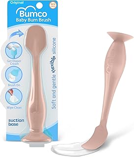 Bumco Diaper Cream Spatula - BPA-Free Diaper Bag Essentials, Soft Butt Spatula Baby, Mom-Invented Butt Paste Spatula, Bumco Diaper Cream Spatula, Flexible Diaper Cream Applicator, Baby Bum Brush