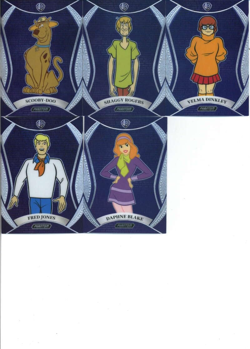 2024 Warner Brothers Kakawow Phantom Scooby-Doo Team Set of 5 Cards: Scooby-Doo(#PW-B-139), Shaggy Rogers(#PW-B-140), Velma Dinkley(#PW-B-141), Fred Jones(#PW-B-142), Daphne Blake(#PW-B-143) - Sportscard Superstore