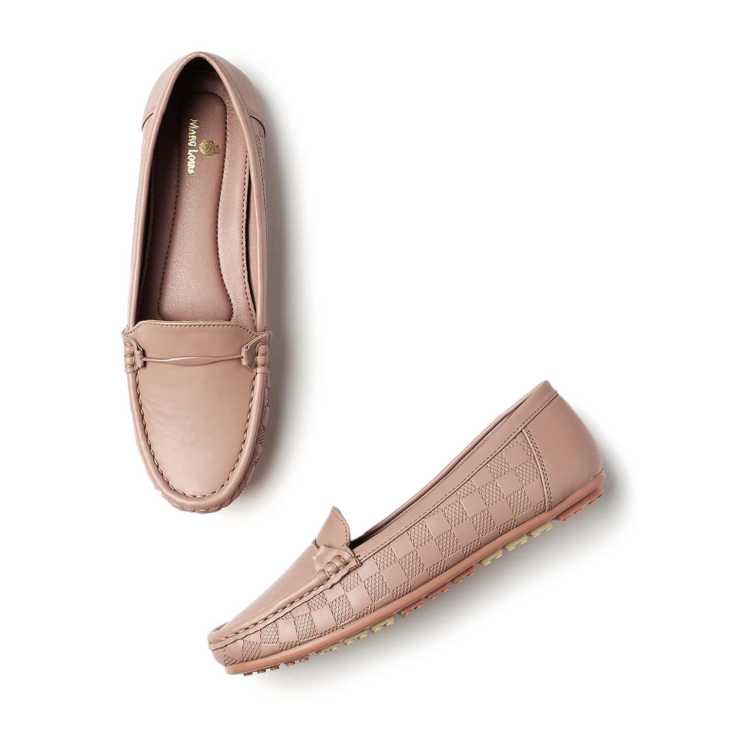 Marc Loire Women Soft Comfortable Flats Loafers for Casual & Office Wear (Nude, Numeric_6) (B0C69W4PBF) Amazon Price History, Amazon Price Tracker