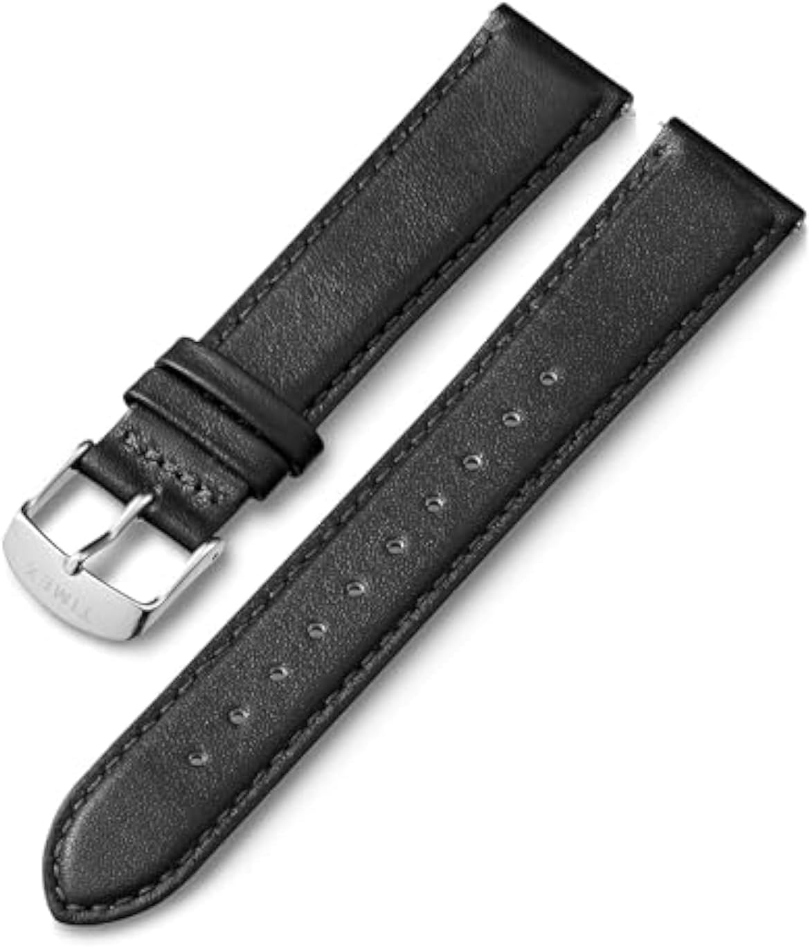 Timex Men's IQ+ Move 20mm Quick-Release Leather Strap