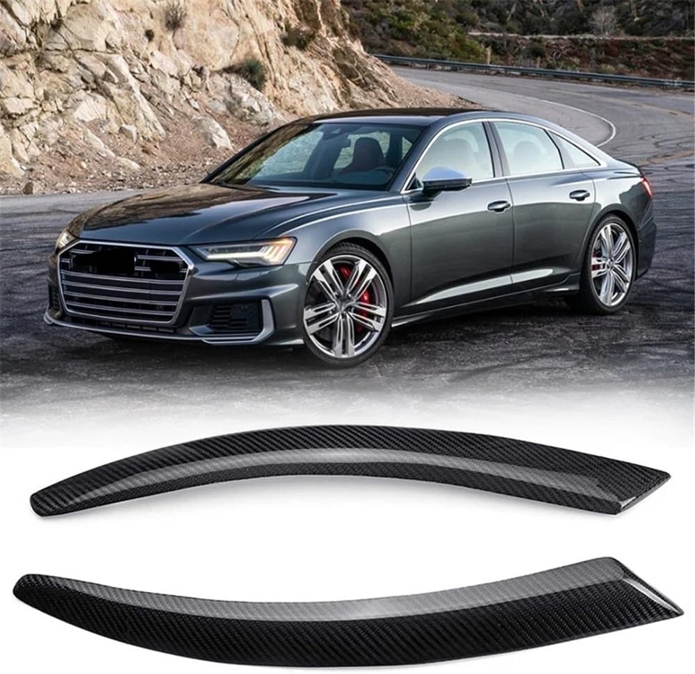 ヘッドライト眉毛トリム 車のヘッドライト眉毛カバートリムステッカーヘッドライトランプまぶた A6用 C6用 フロントヘッドライトまぶ人気売れ筋ランキング