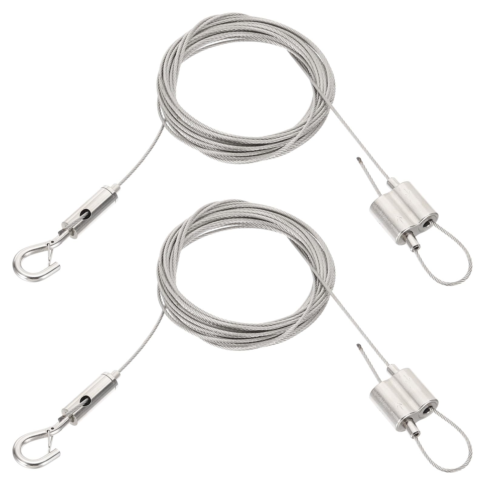 PATIKIL 2 Pcs Adjustable Picture Hanging Wire Kit