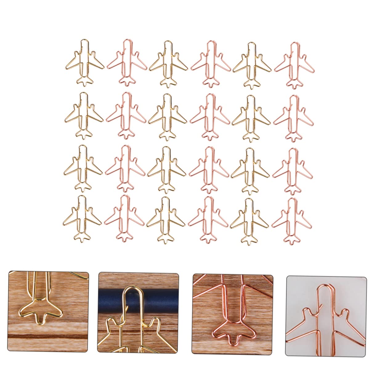 Lurrose 96pezzi Graffette Clip Segnalibri Creative Per Scuola e Decorazioni Accessori Per Notebook e Biglietti