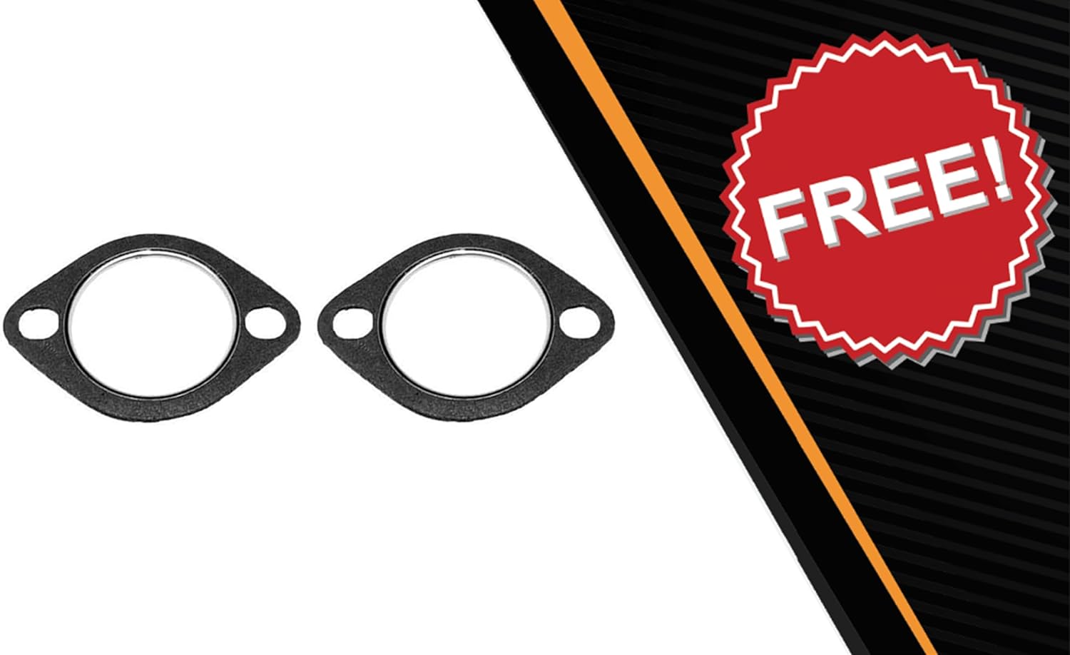 Exhaust Front Flex Pipe Compatible for 2014-2016 Kia Forte 1.8L | Stainless Steel | Northeastern Exhaust | Free Gaskets Included | Automotive Replacement Part