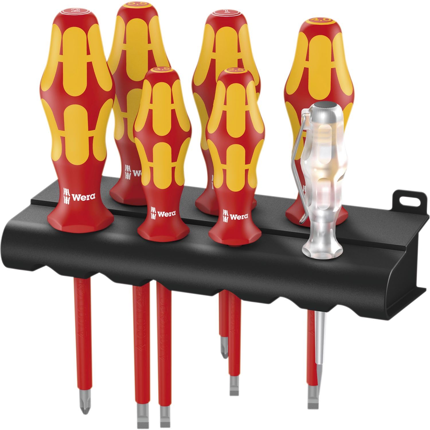05006147001 Kraftform Plusserie 100 Rack 160I Screwdriver Set (7 Piece)