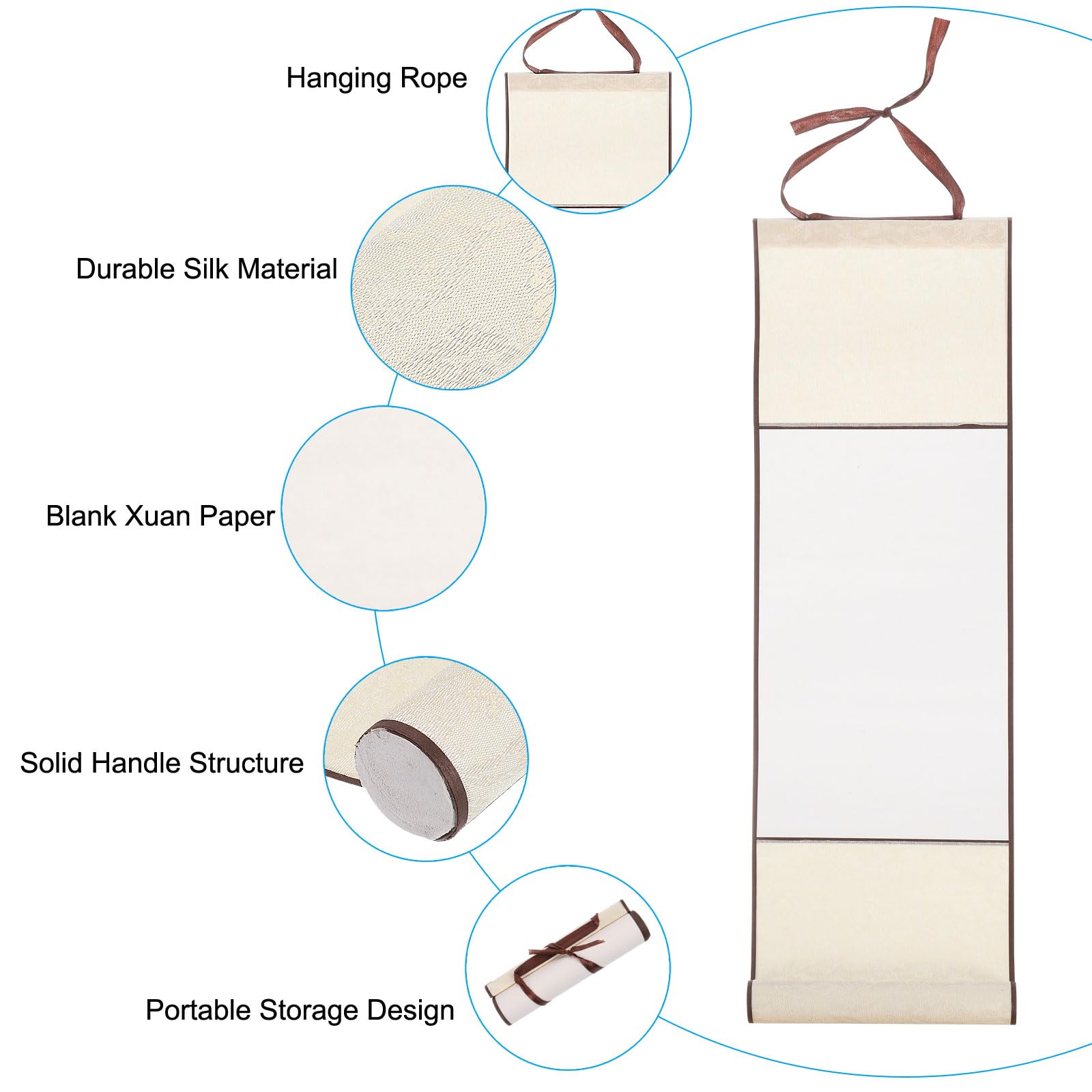 PATIKIL 6x20 Inch Xuan Paper Scroll - Image 3