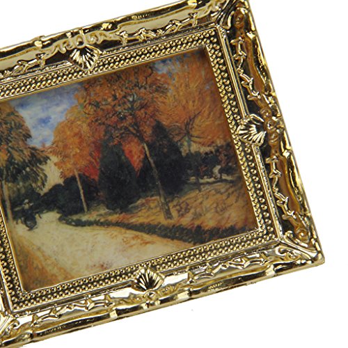 Telaio in Resina Pittura Boschi Autunnali Murale