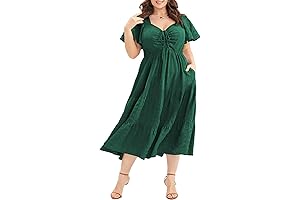 Womens Plus Size Summer Dress: Embrace the Cottagecore Charm