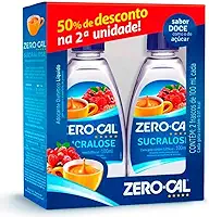 Zero-Cal - Adoçante Sucralose Líquido - Leve 2 e Pague Menos na 2ª Unidade - 100ml