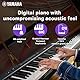 Yamaha P-225 Digital Piano & LP-1B Pedaleinheit, schwarz – Transportable Pedale für das Yamaha P-125 & das P-121 Digital Piano – 1 x 3 Pedale