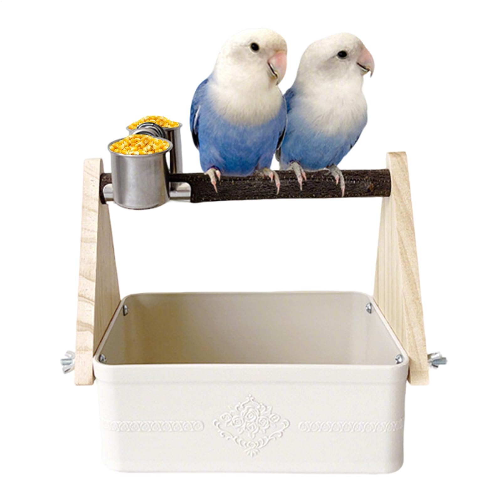 Perchoir d'entraînement pour oiseaux nomade de bureau et de jardin