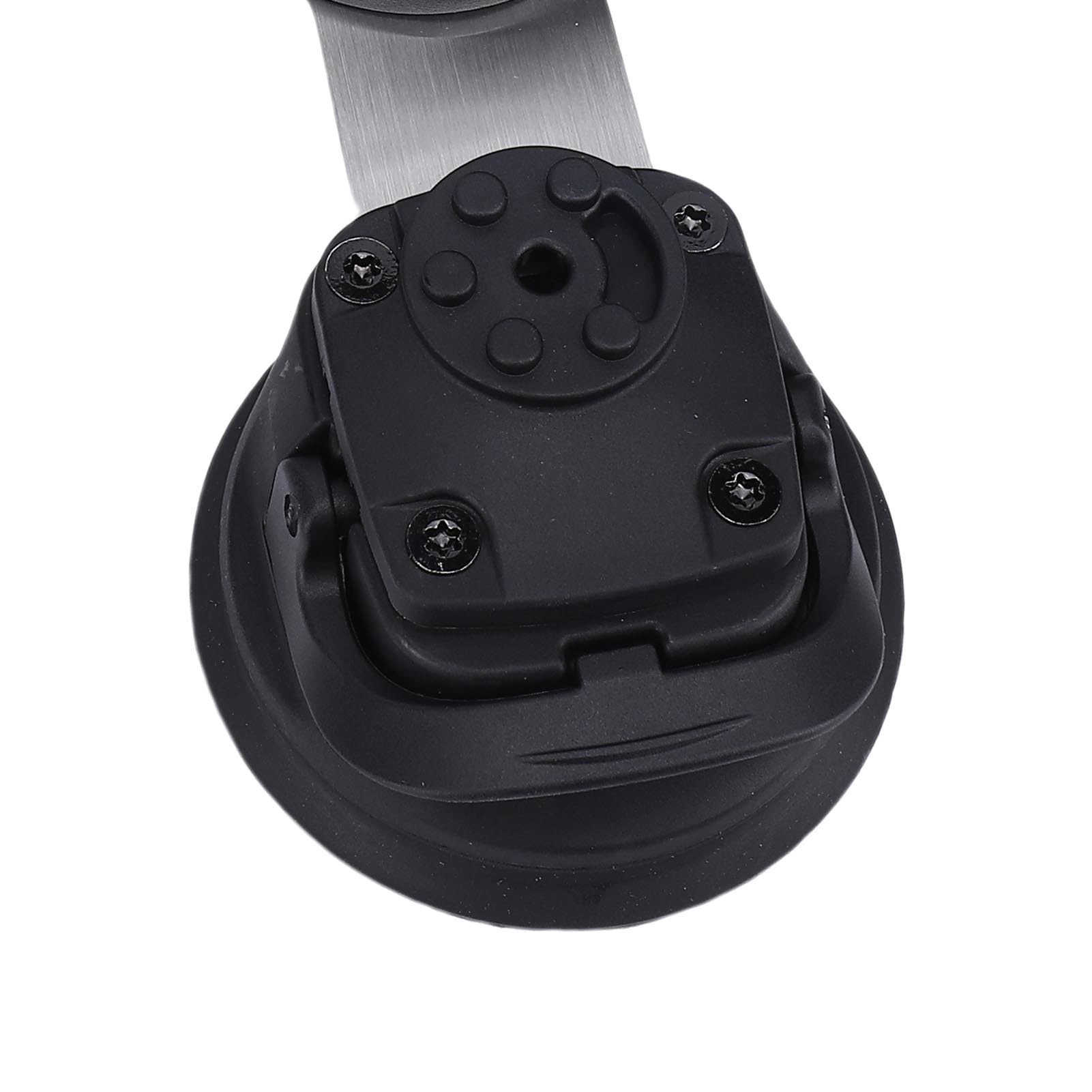 Soporte para Tableta de Aleación de Aluminio con Soporte de Carga Fuerte y Estable con Base de Ventosa, para Tableta para Escritorio de Vidrio, Rotación de ángulo Ajustable de 360 ​​Grados