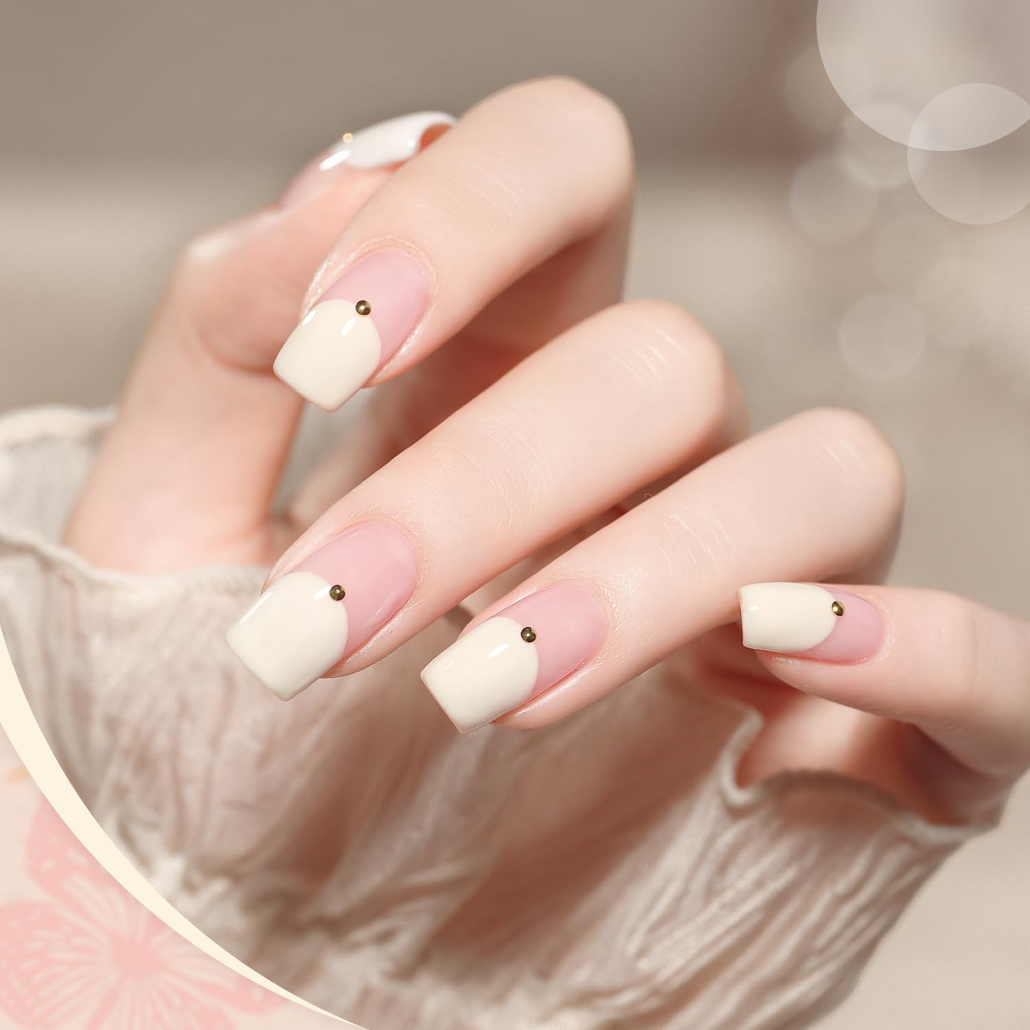 GAOY White Gel Nail Polish, 16ml Soak Off Gel Polish, UV Light Cure for Nail Art DIY Manicure at Home, 2011 Silk White