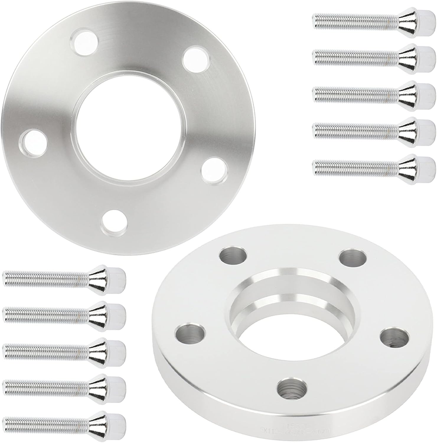 AUTOMUTO 2set Replacement Parts of 20mm Thick 5x112 to 5x112 HubCentric Wheel Spacers fit for Mercedes-Benz 1994-2004 66.6mm W/10 Lug Bolts 12x1.5