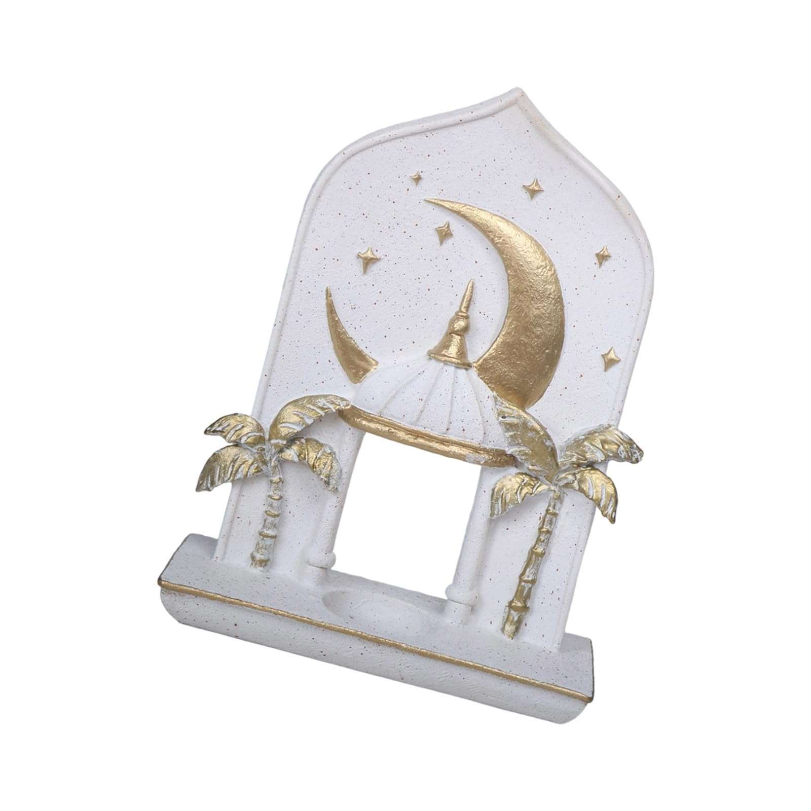 HDOYTXXM Islamics Cultural Decors Resin Castles Sculpture Ramadans Ornament for Sophisticated Home and Workspaces Enhancement Gift Arabic Ramadans Castles Statue Decors
