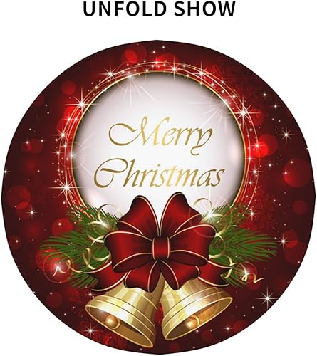 Miniatura 4 de DADABULIU Mantel de hortensias de acuarela azul, redondo, 60 x 60 pulgadas, mantel de poliéster resistente a las manchas y a las arrugas, para