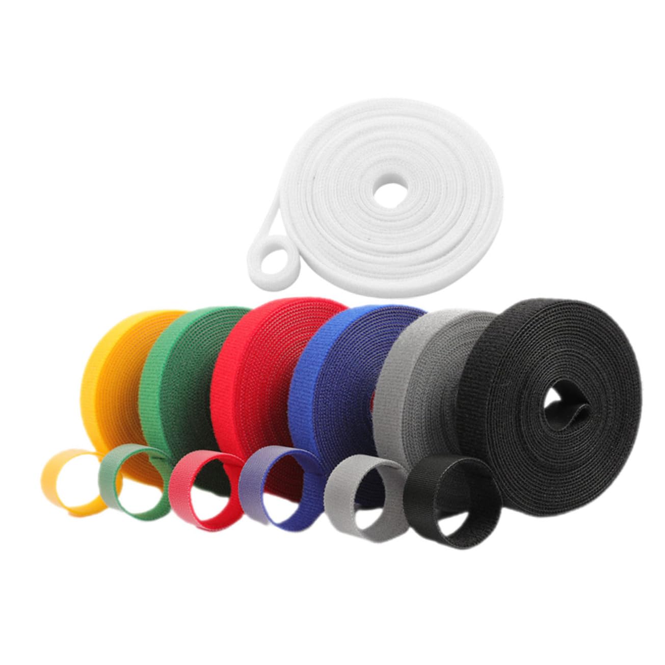 BESTonZON 4 Set Legature per Piante Nylon E Riutilizzabili per Giardinaggio per Ordinare E Piante Casa 7 Pezzi*4