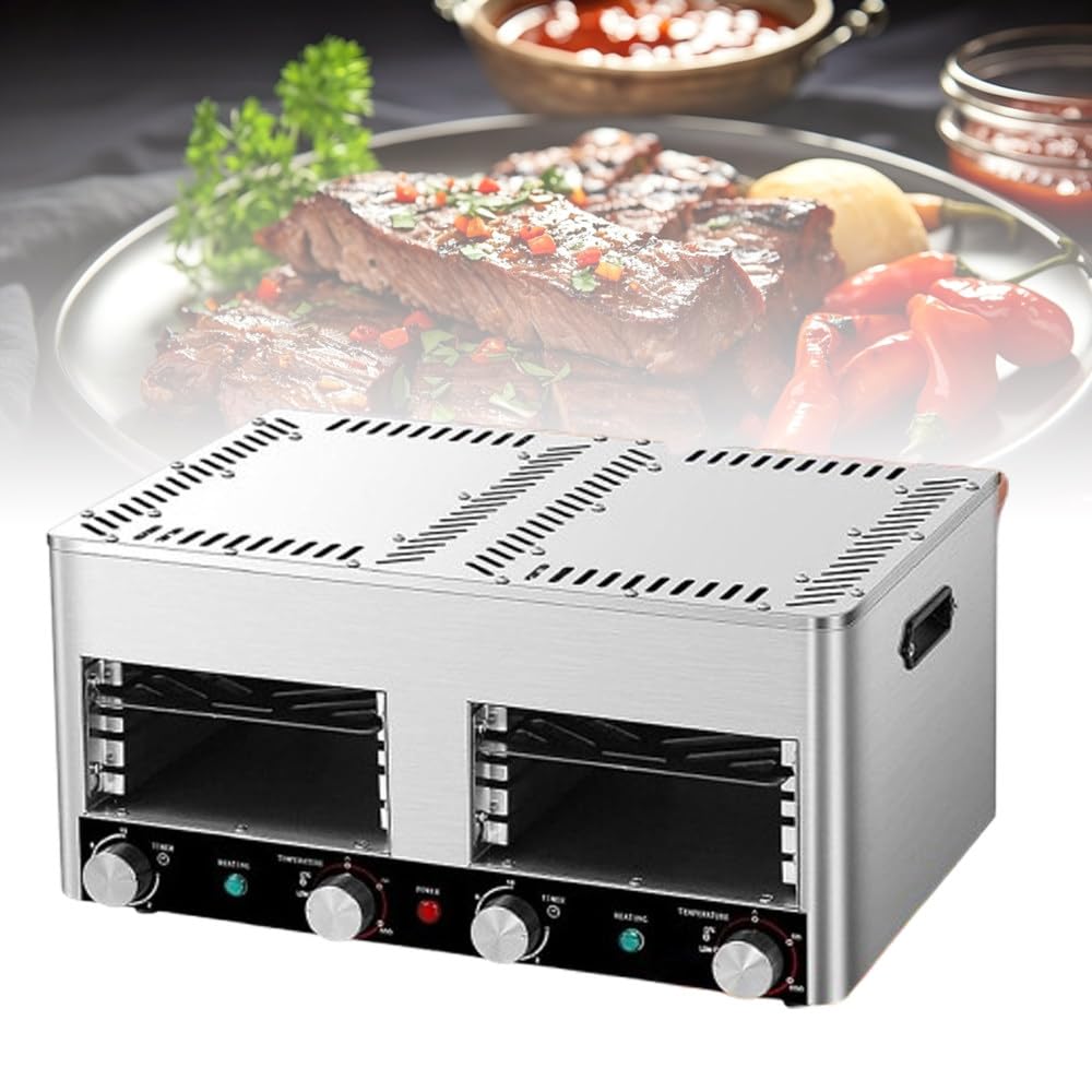 Horno para Bistec con Temperatura Ajustable 800℃ 02