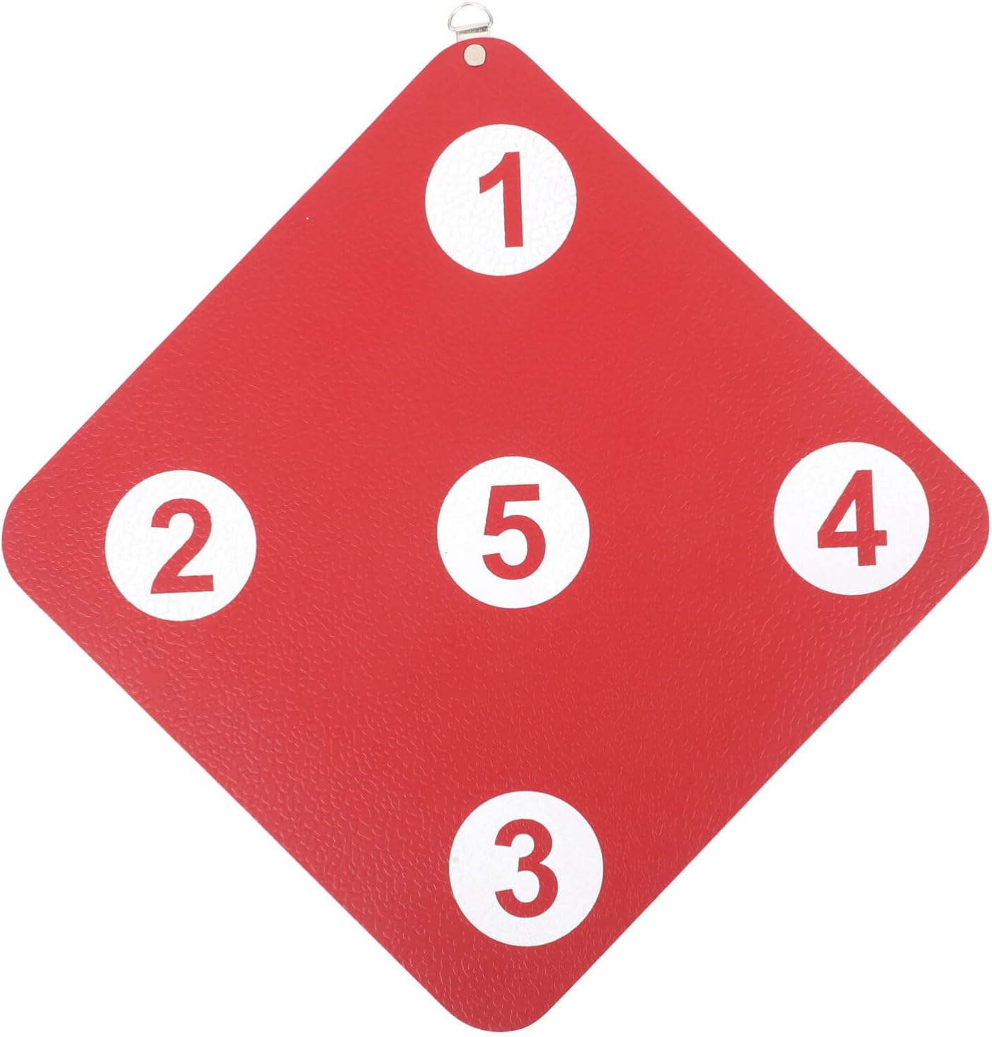 VANZACK Fencing Training Equipment Fencing Target for Sabers Foil and Epee with Five Self Training Red