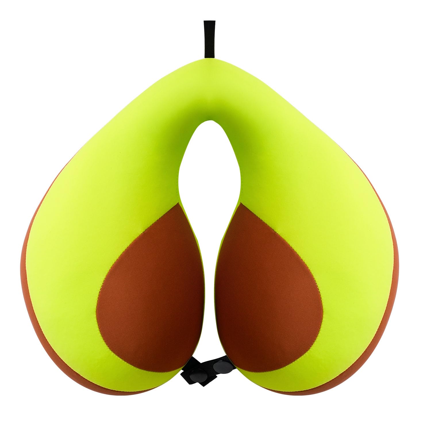 MOOB Neck Pillows for Kids,Traveling Gifts for Toddler &amp; Children U-Shape Car Seat Head Travel Neck Pillow,Toddler Neck Pillow for Carseat Green Brown