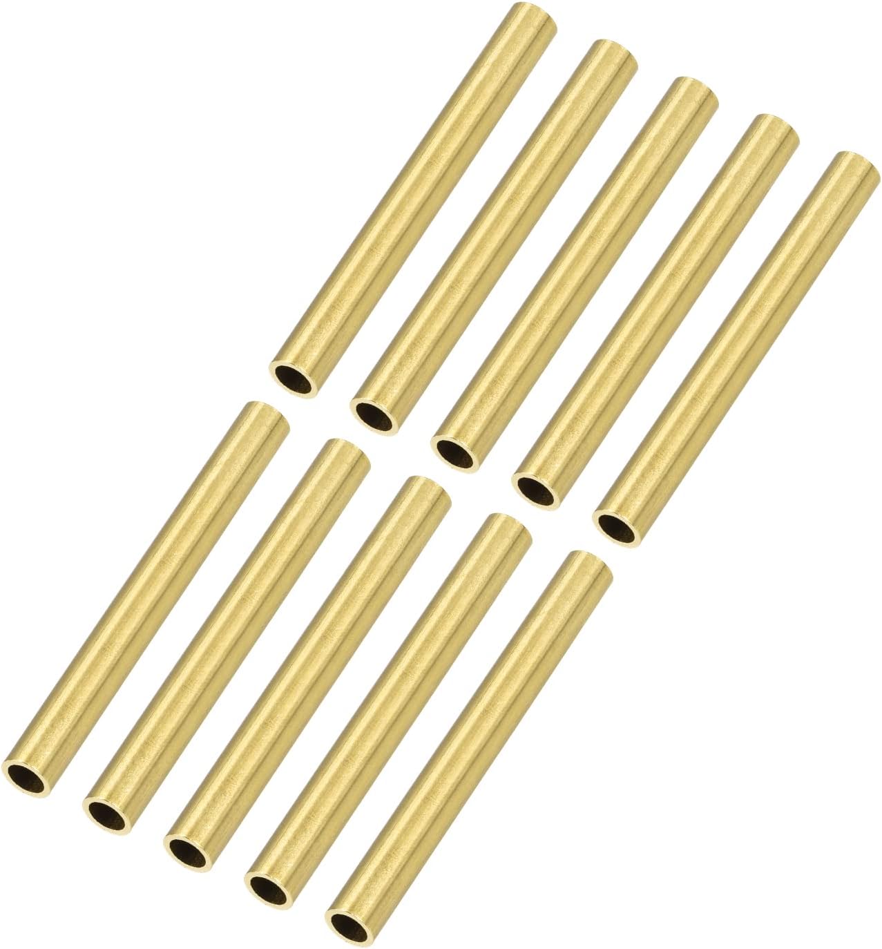 METALLIXITY Brass Tube (3.5mm OD x 0.5mm Wall T x 30mm L