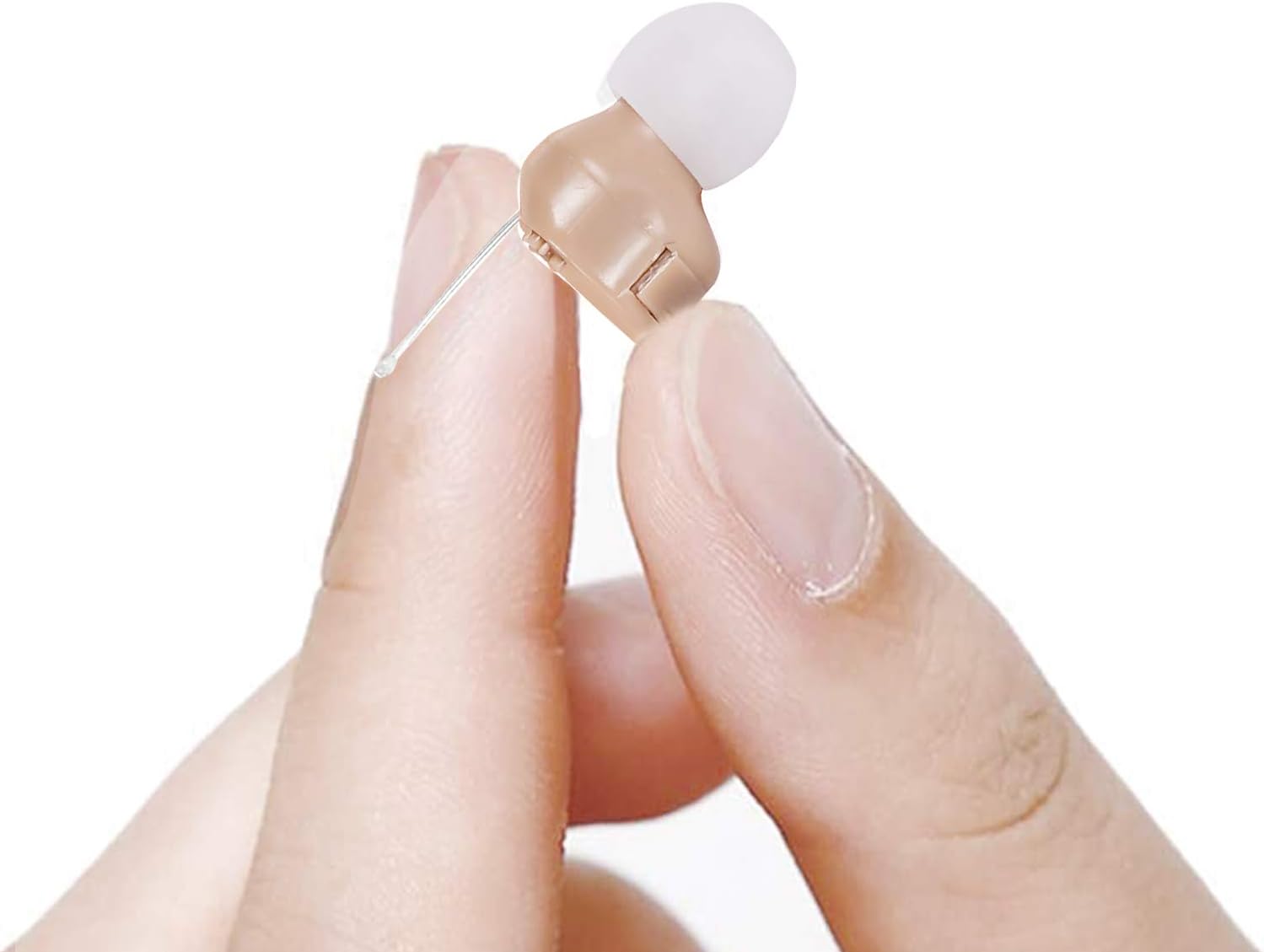 Mini Sound Amplifier, Ear Sound Enhancer, Noise Reduction, Enhanced Speech, Feedback Cancellation, Suitable for Adults, Elderly, Children, Left and Right Ears (3-Year Warranty)