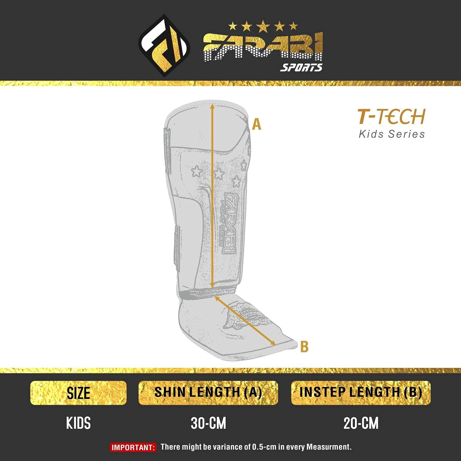 Farabi Sports parastinchi bambino - stinco collo del piede paratibie muay thai MMA paratibie kick boxing